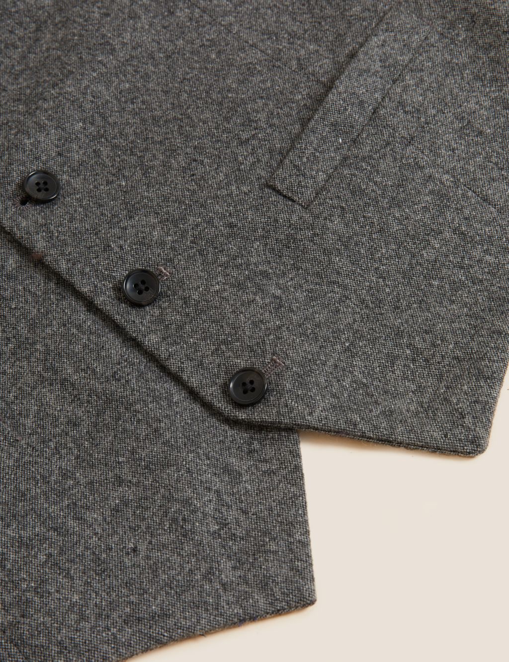 Italian Wool Rich Tweed Waistcoat image 7