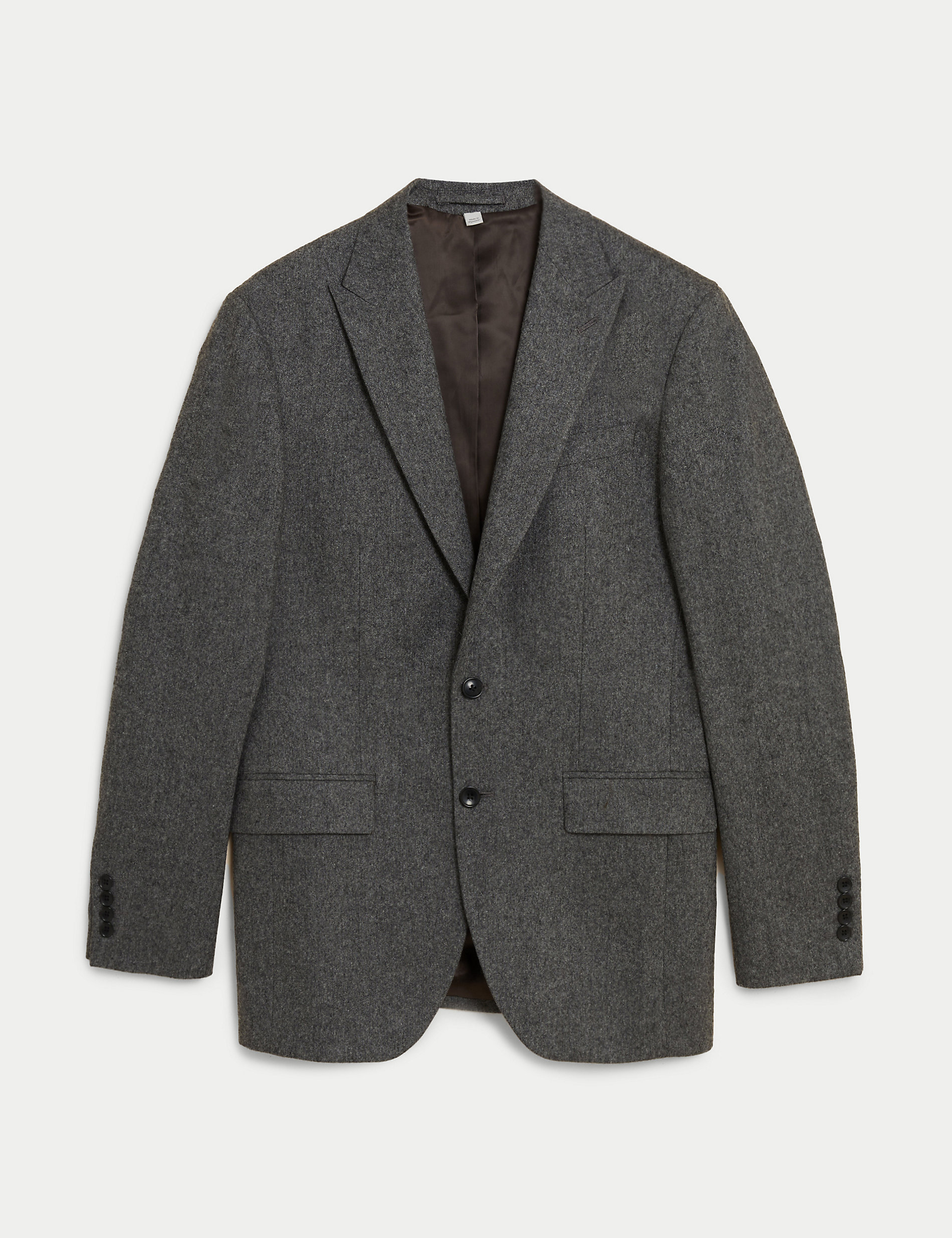Tailored Fit Italian Wool Rich Suit Jacket