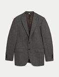 Tailored Fit Italian Wool Rich Suit Jacket