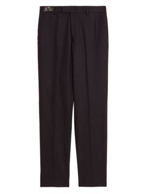 M&S Mens Tailored Fit Italian Wool Trousers