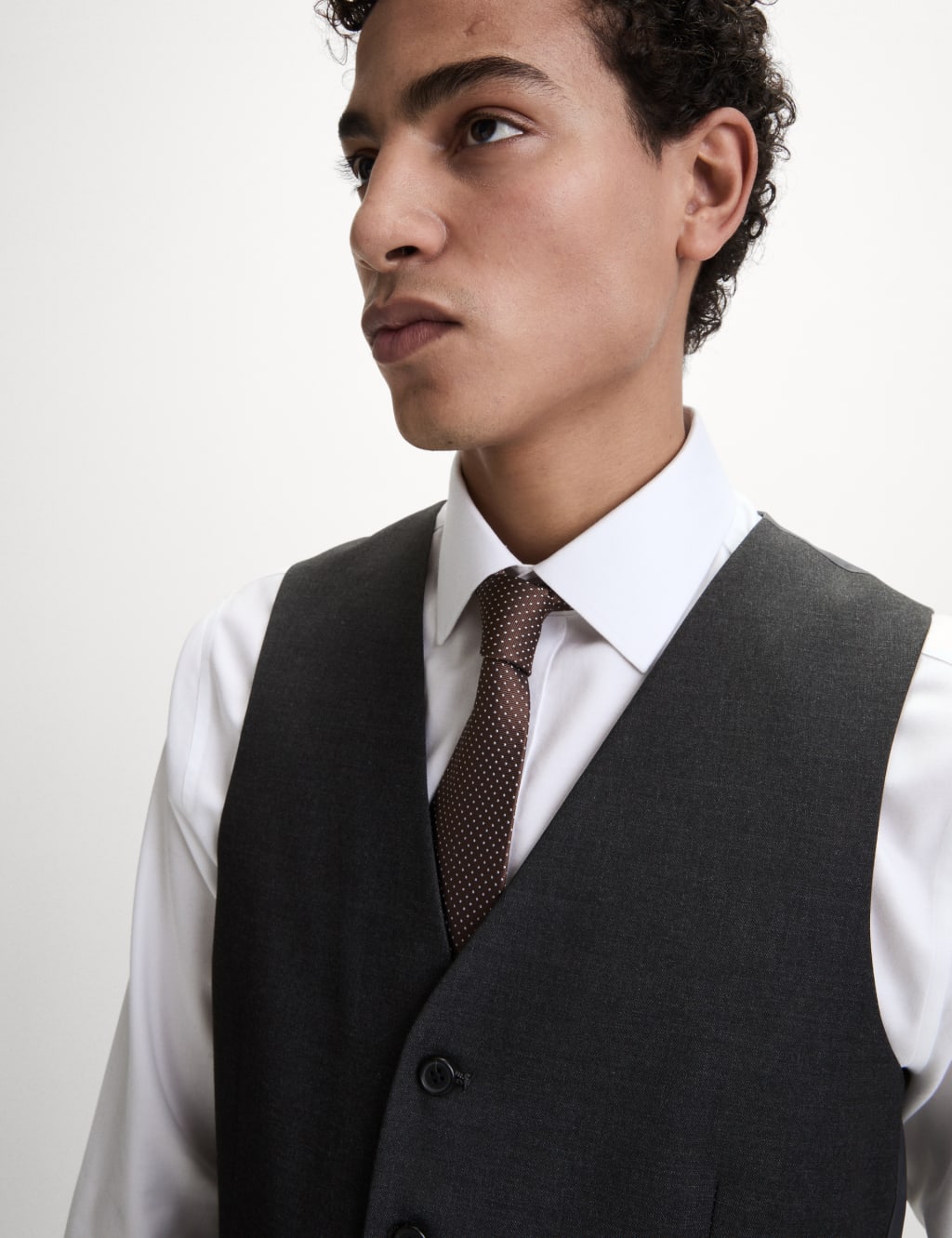 Marks and online spencer grey waistcoat