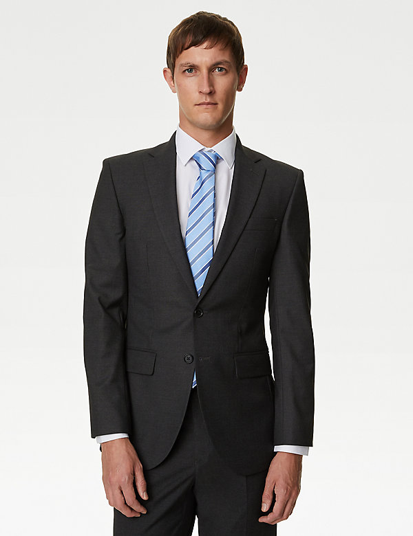 Slim Fit Stretch Suit Jacket - SG