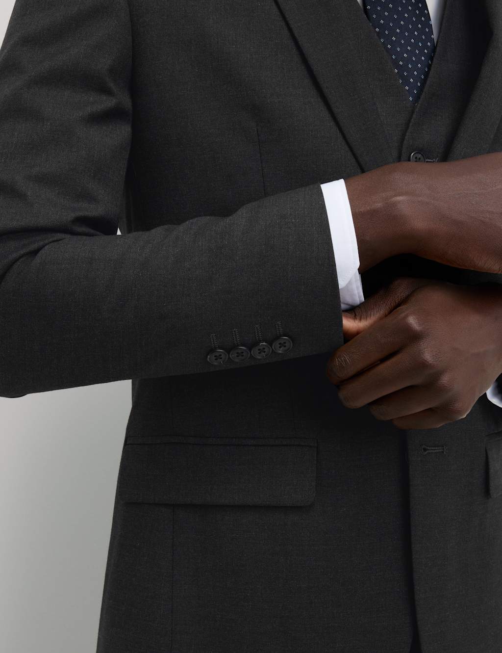 Slim Fit Stretch Suit Jacket image 3