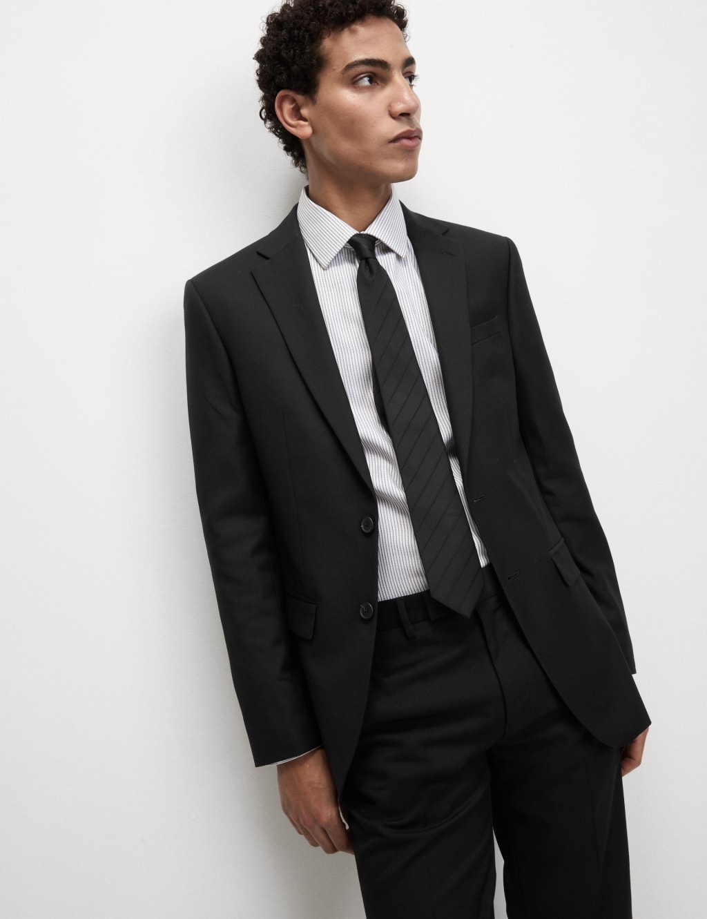 Slim Fit Stretch Suit Jacket image 5