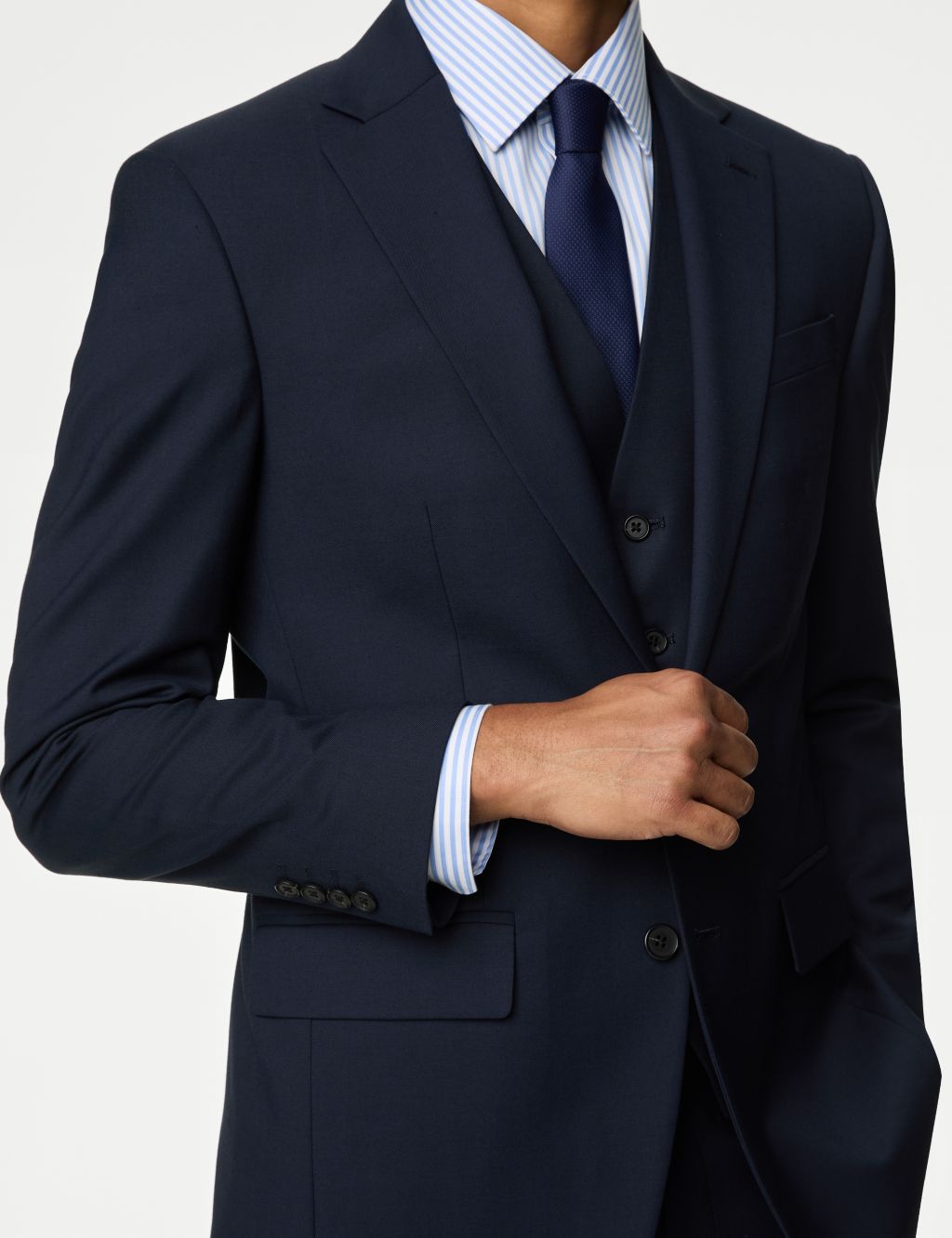 Regular Fit Stretch Suit Jacket image 6