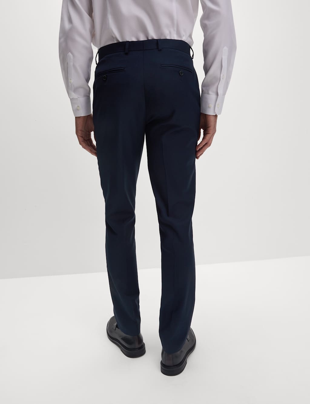 Slim Fit Stretch Suit Trousers image 5