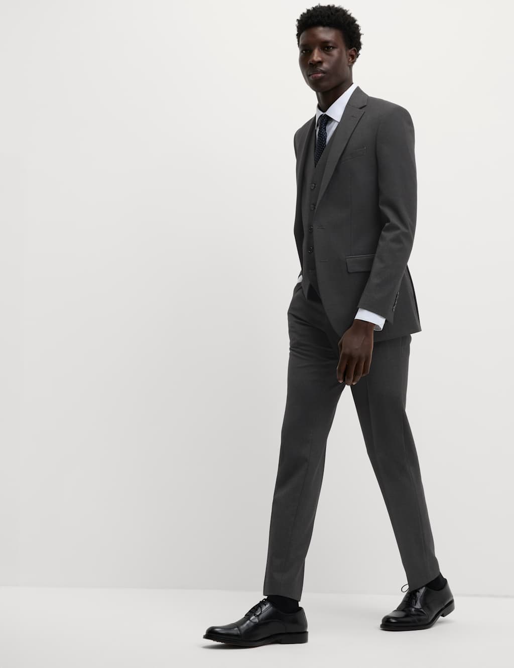 Slim Fit Stretch Suit Trousers