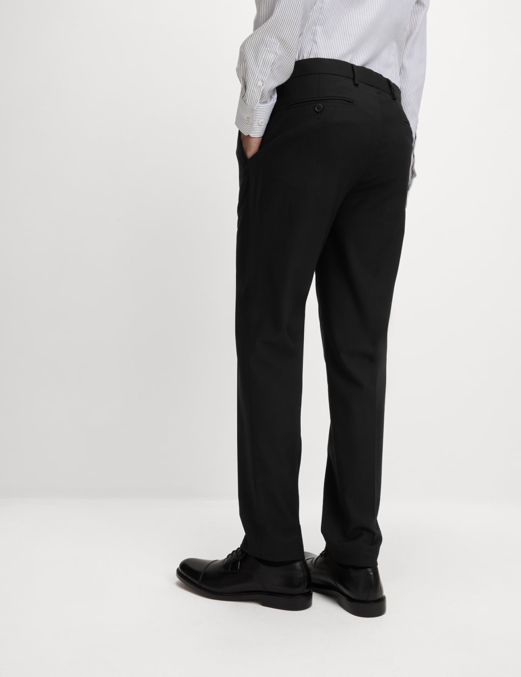Slim Fit Stretch Suit Trousers image 6