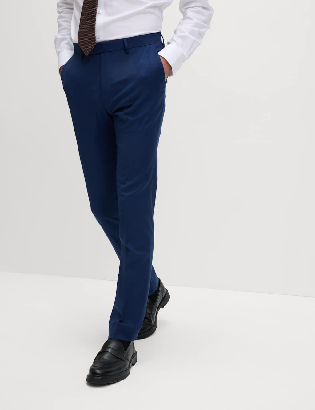 Mens white dress on sale pants big and tall