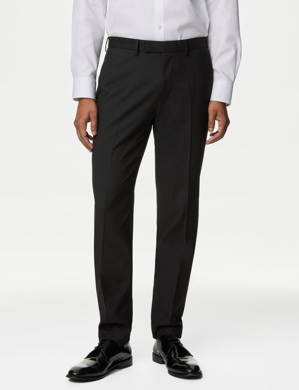 Skinny Fit Stretch Suit Trousers image 1