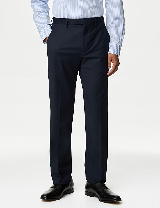 Pantalon coupe standard en tissu extensible