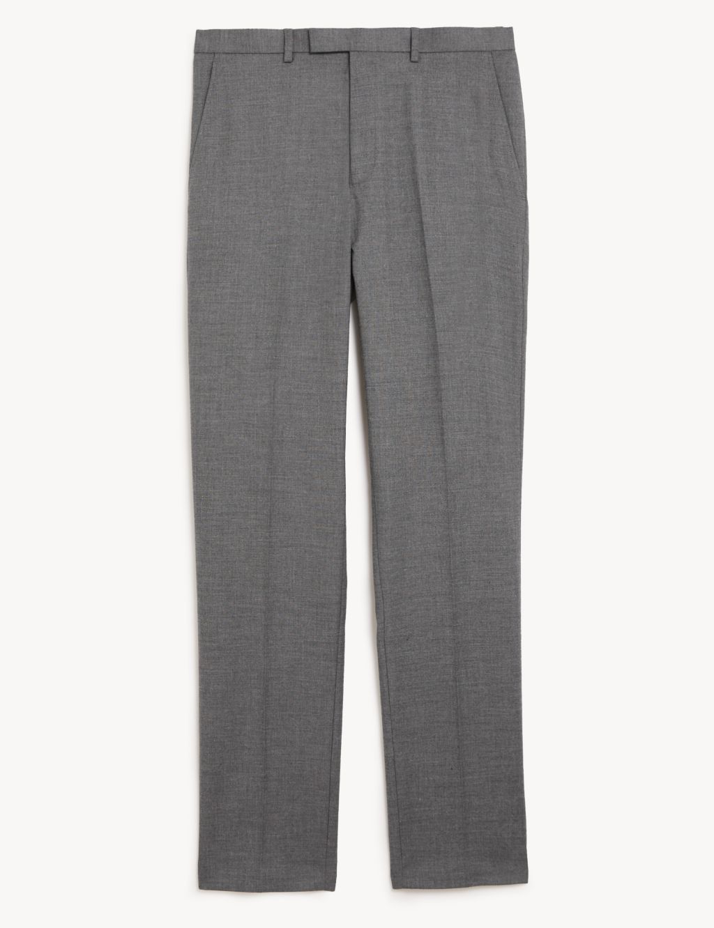 Slim Fit Sharkskin Stretch Suit Trousers image 2