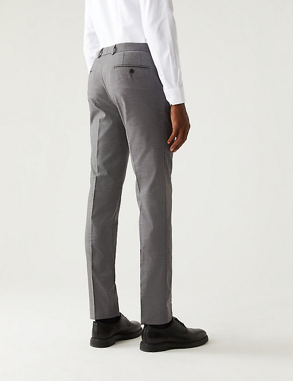 Skinny Fit Stretch Trousers - AT