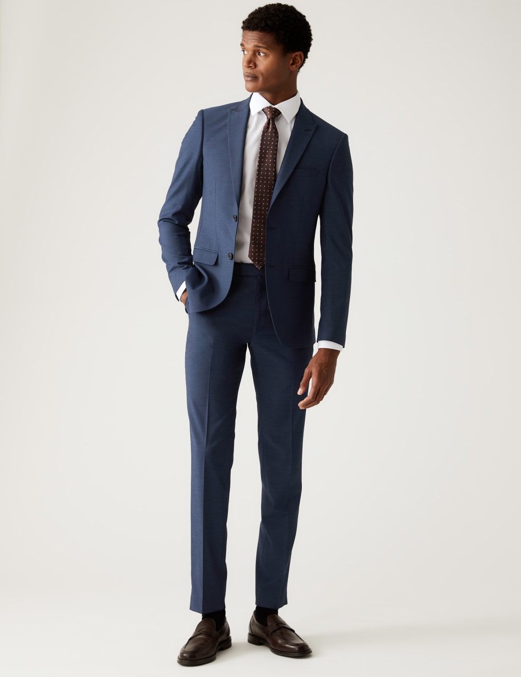 Men’s SkinnyFit Smart Trousers M&S