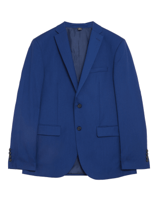 

M&S Collection Chaqueta azul brillante de corte ajustadoMens - Bright Blue, Bright Blue