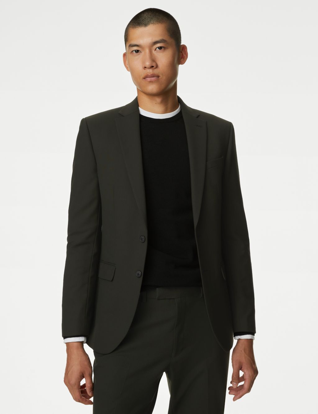 Slim Fit Stretch Suit Jacket image 9