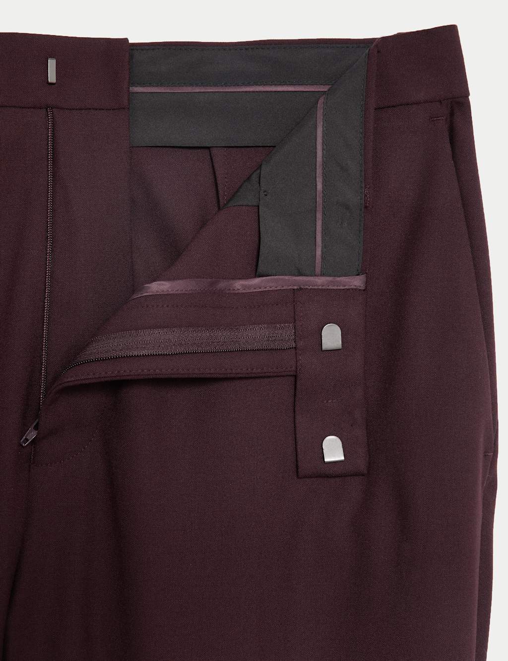 Slim Fit Stretch Suit Trousers image 3