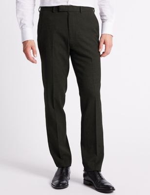 Mens Formal Trousers | Slim & Tailored Fit Trousers | M&S
