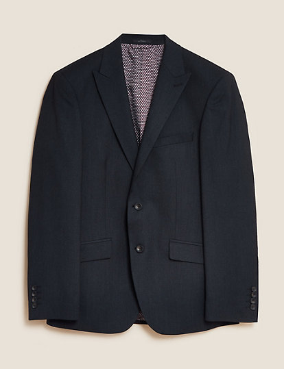Tailored Fit Jacket with Stretch