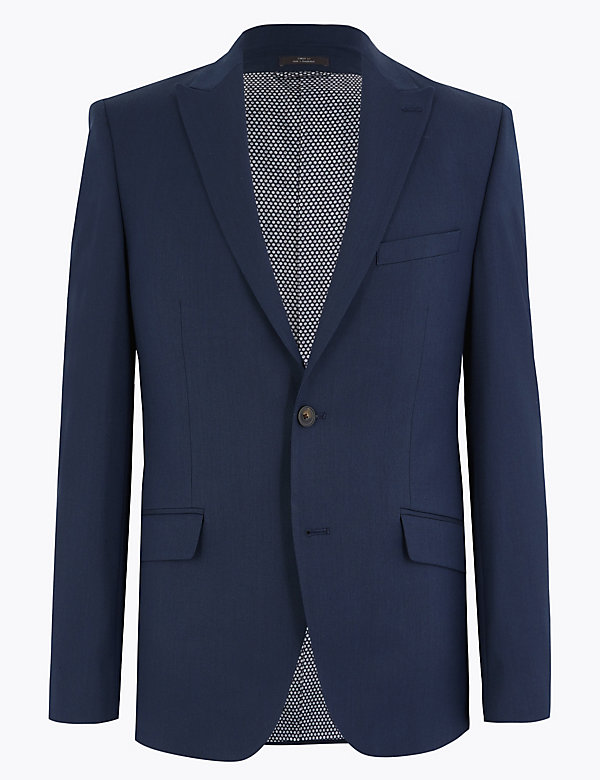 Tailored Fit Jacket with Stretch - LU
