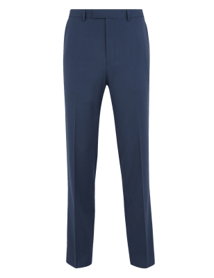 

Mens M&S Collection Hose in normaler Passform mit Stretchanteil - Indigo, Indigo