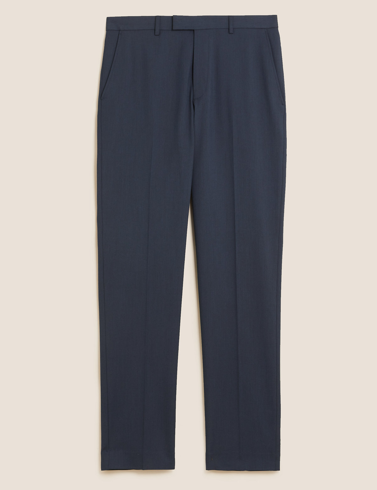 Slim Fit Suit Trousers with Stretch
