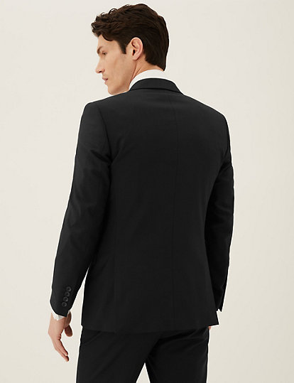 Slim Fit Suit Jacket with Stretch