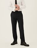 Black Slim Fit Trousers with Stretch