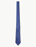 ربطة عنق رفيعة محبوكة بنقشة فلامينجو