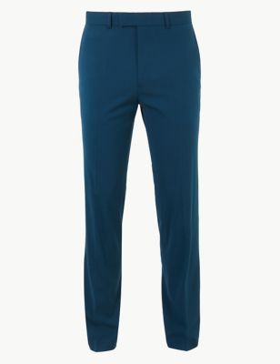 Slim Fit Trousers with Stretch | M&S Collection | M&S