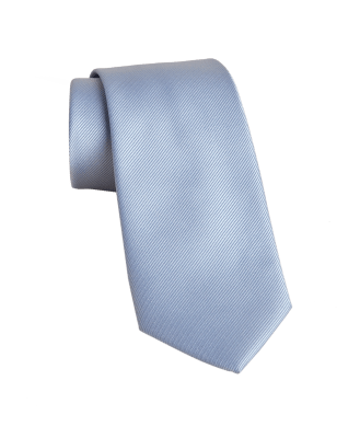 

Mens M&S Collection Slim Plain Tie - Light Blue, Light Blue