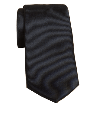 

M&S Collection Corbata estrecha lisaMens - Black, Black