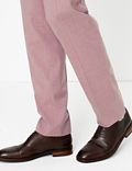 Pastel Slim Fit Trousers with Stretch