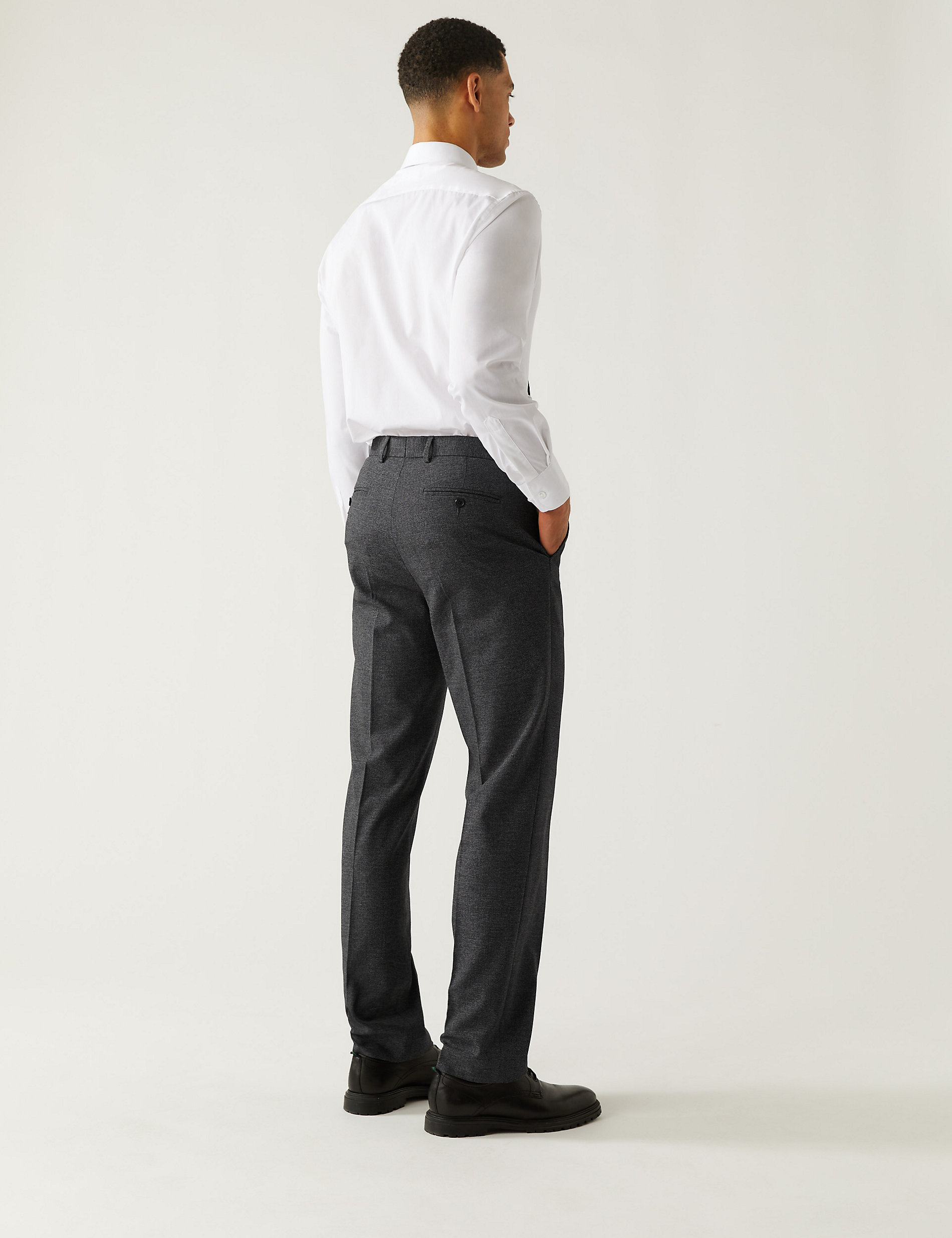 Regular Fit Stretch Trousers
