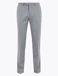 Slim Fit Mini Checked Trousers