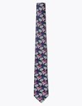 ربطة عنق رفيعة منسوجة بنقشة شعاب مرجانية