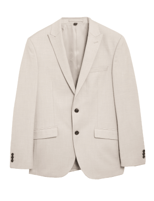

Mens M&S Collection Slim Fit Jacket - Neutral, Neutral