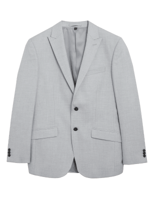 

M&S Collection Chaqueta de corte sastreMens - Grey, Grey