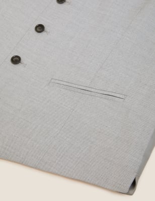 

Mens M&S Collection Weste in schmaler Passform - Grey, Grey