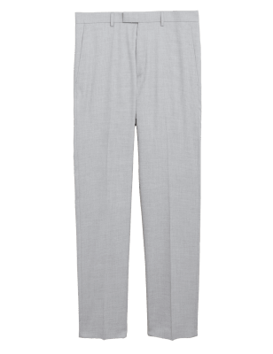 

Mens M&S Collection Skinny Fit Trousers - Grey, Grey