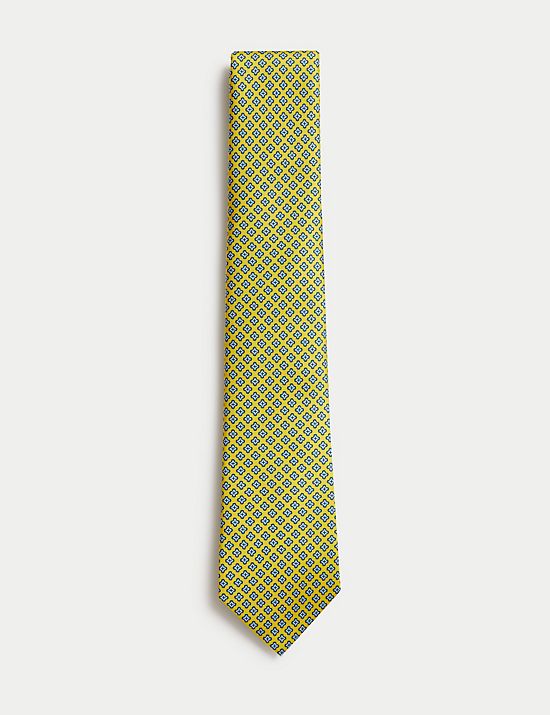Pure Silk Foulard Tie