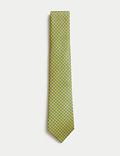 Fulárová kravata z&nbsp;čistého hedvábí