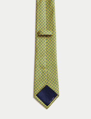 Pure Silk Foulard Tie