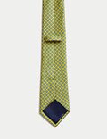 Fulárová kravata z&nbsp;čistého hedvábí