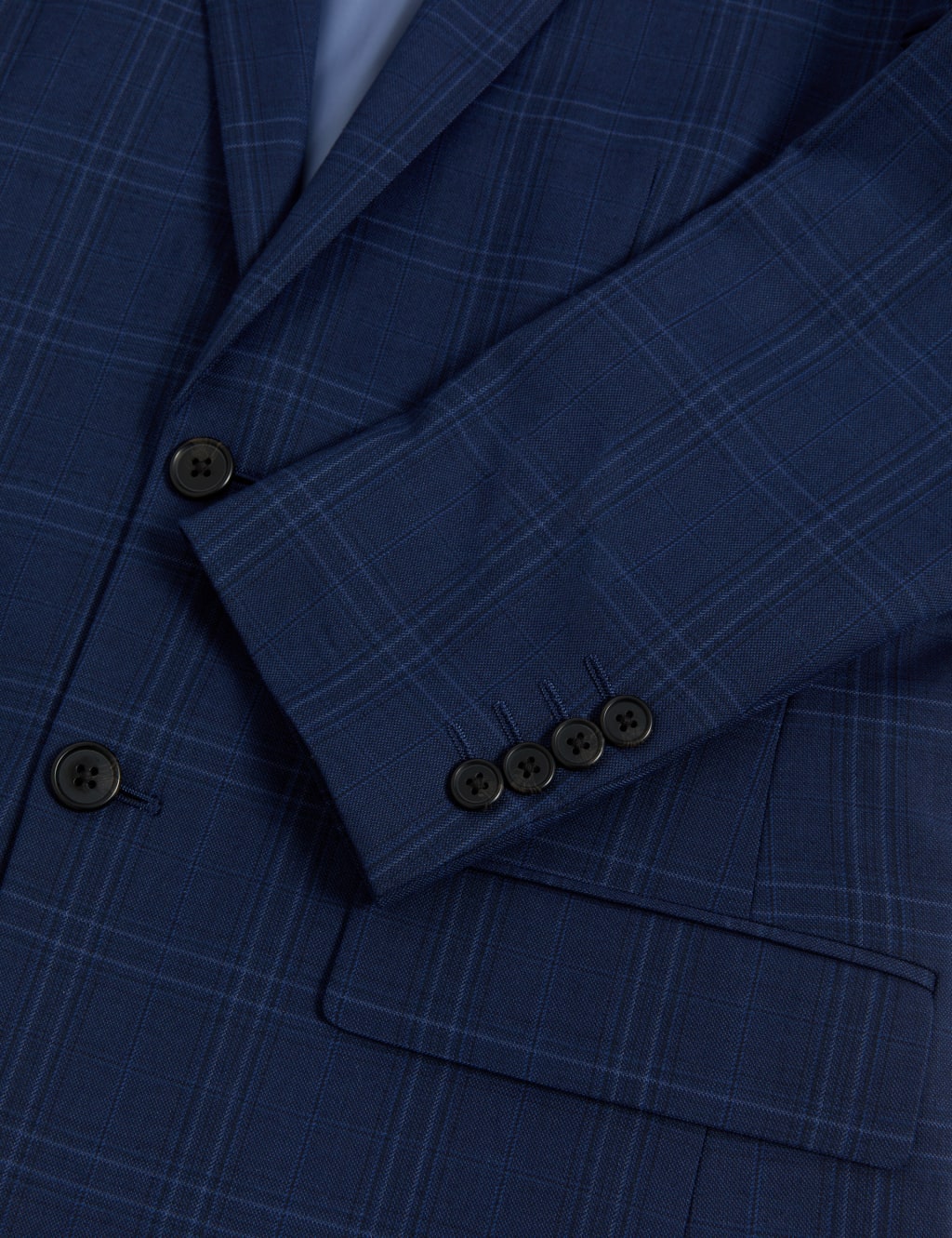 Slim Fit Check Suit Jacket image 2