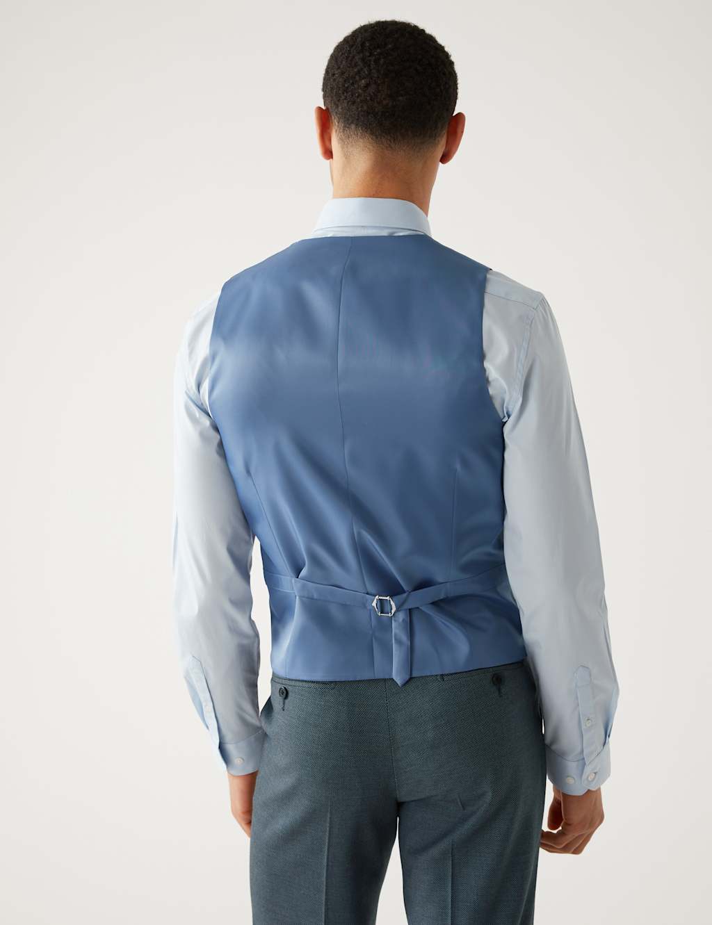 Regular Fit Textured Waistcoat image 3