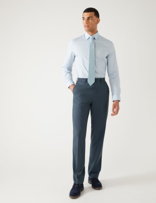 Regular Fit Stretch Suit Trousers