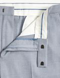 Slim Fit Puppytooth Suit Trousers