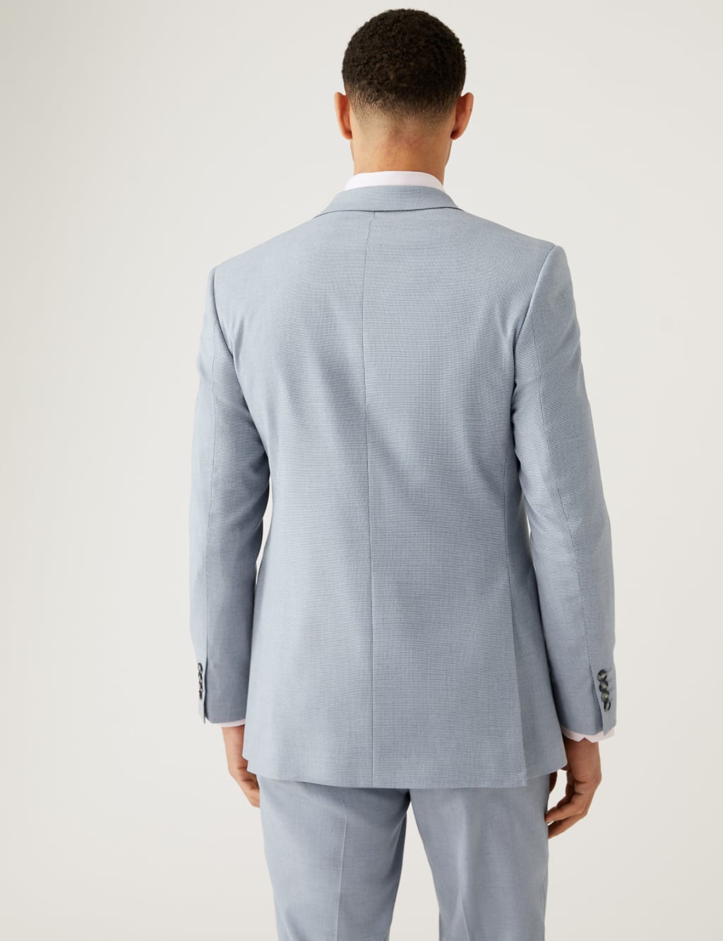 Slim Fit Micro Puppytooth Suit Jacket image 3