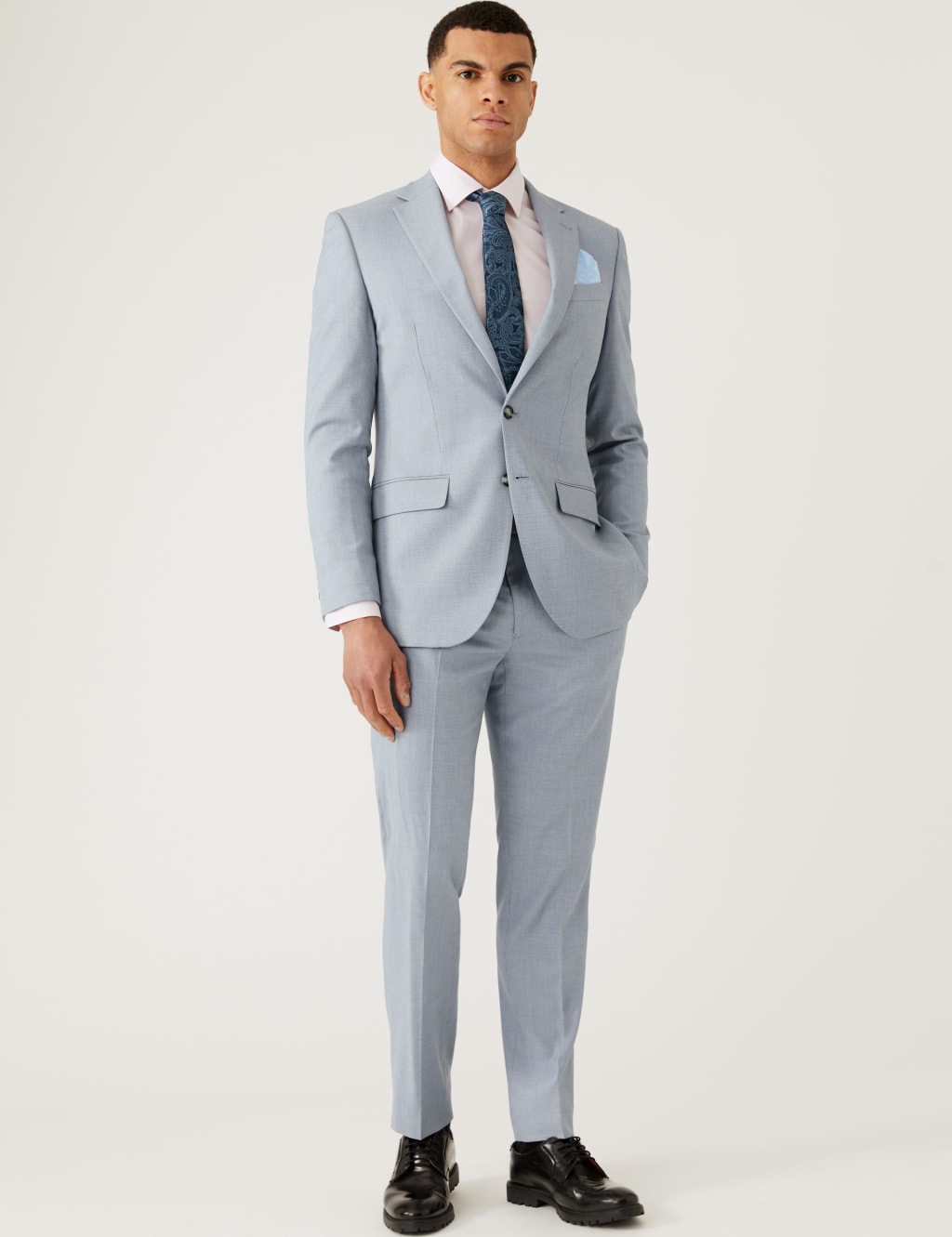Slim Fit Micro Puppytooth Suit Jacket image 5